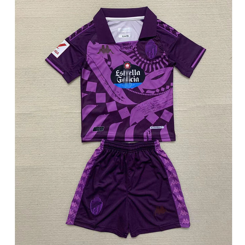 Camiseta Real Valladolid 2023/2024 Away Niño Kit